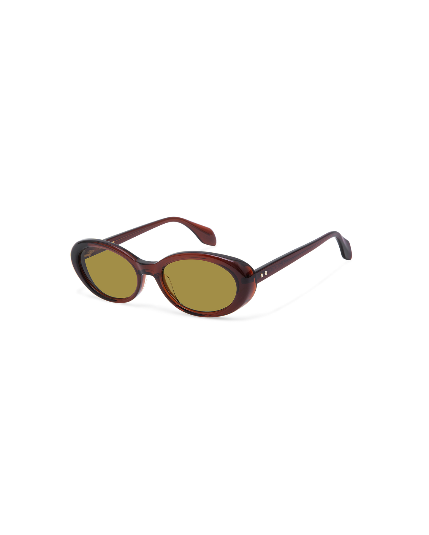 ORIA: Ovaladas Acetato Rojo sunglasses by GIGI STUDIOS 13629