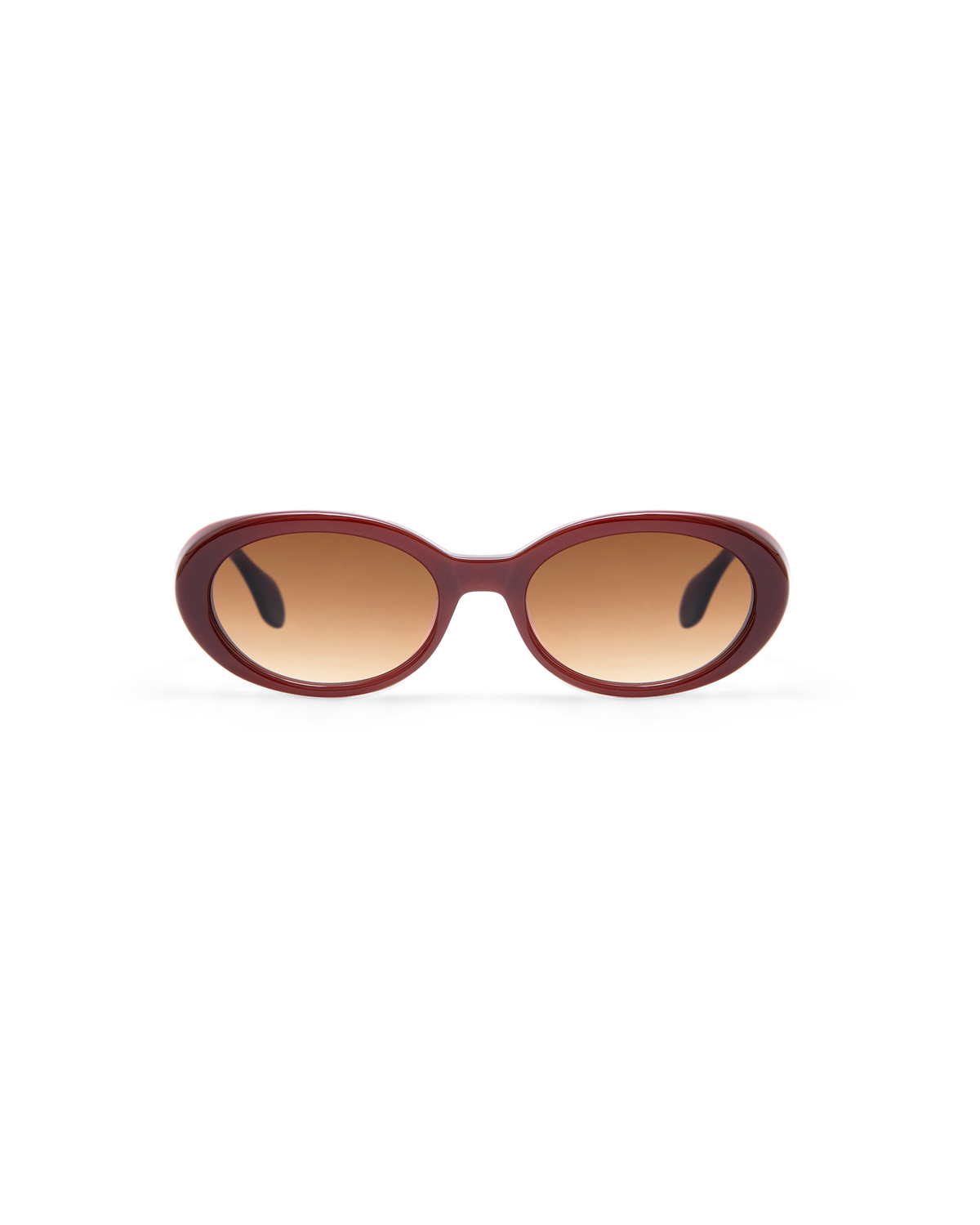 ORIA: Tiny Acetato Rojo sunglasses by GIGI STUDIOS 14388