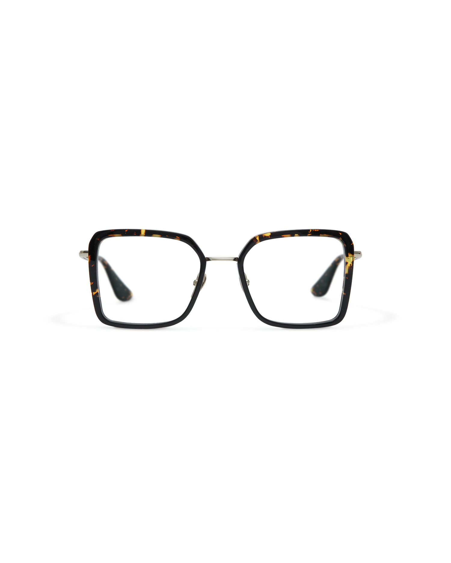 ELANA: Cat Eye Acetato-Metal Noir optical glasses by GIGI STUDIOS 13636