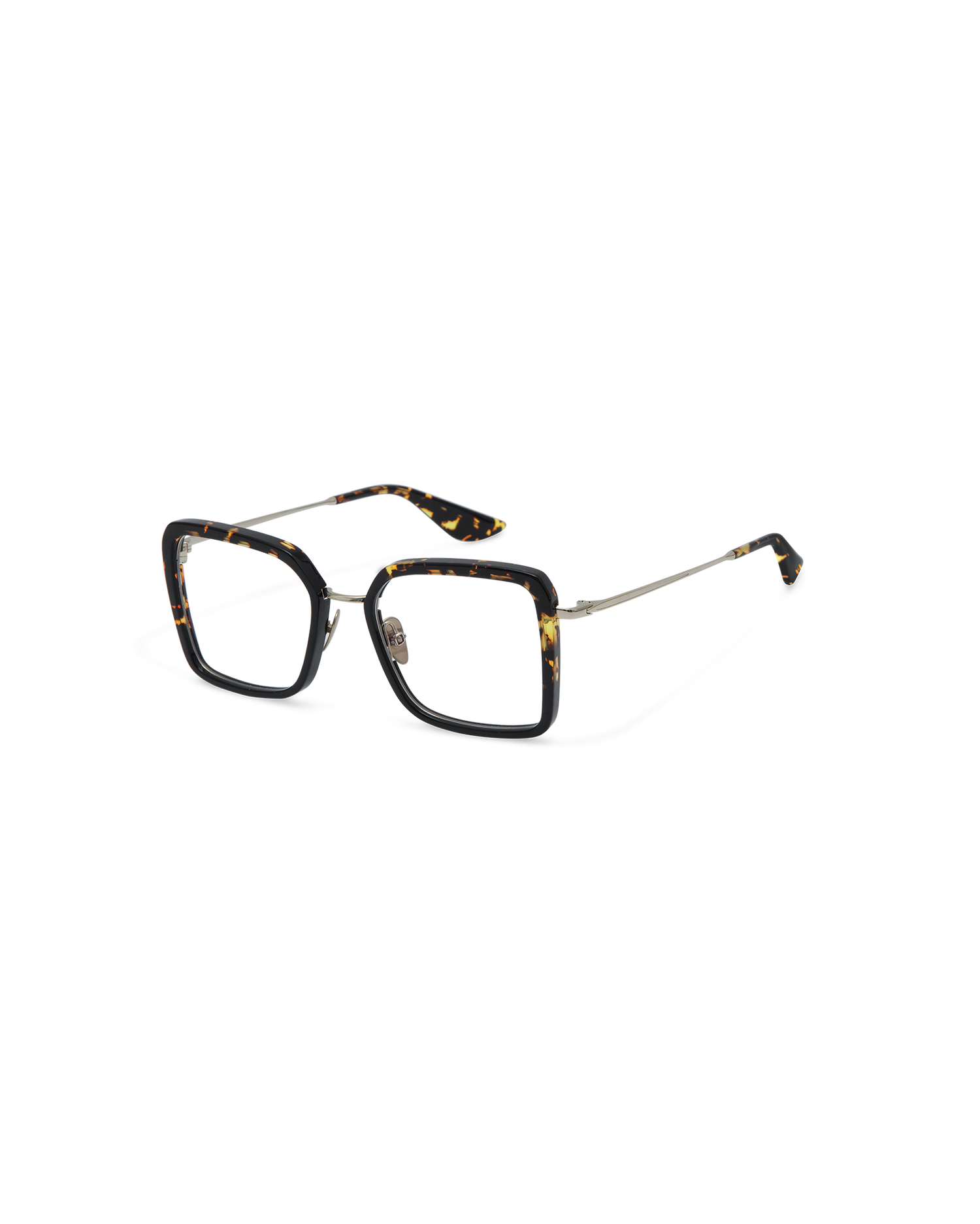 ELANA: Cat Eye Acetato-Metal Noir optical glasses by GIGI STUDIOS 13637