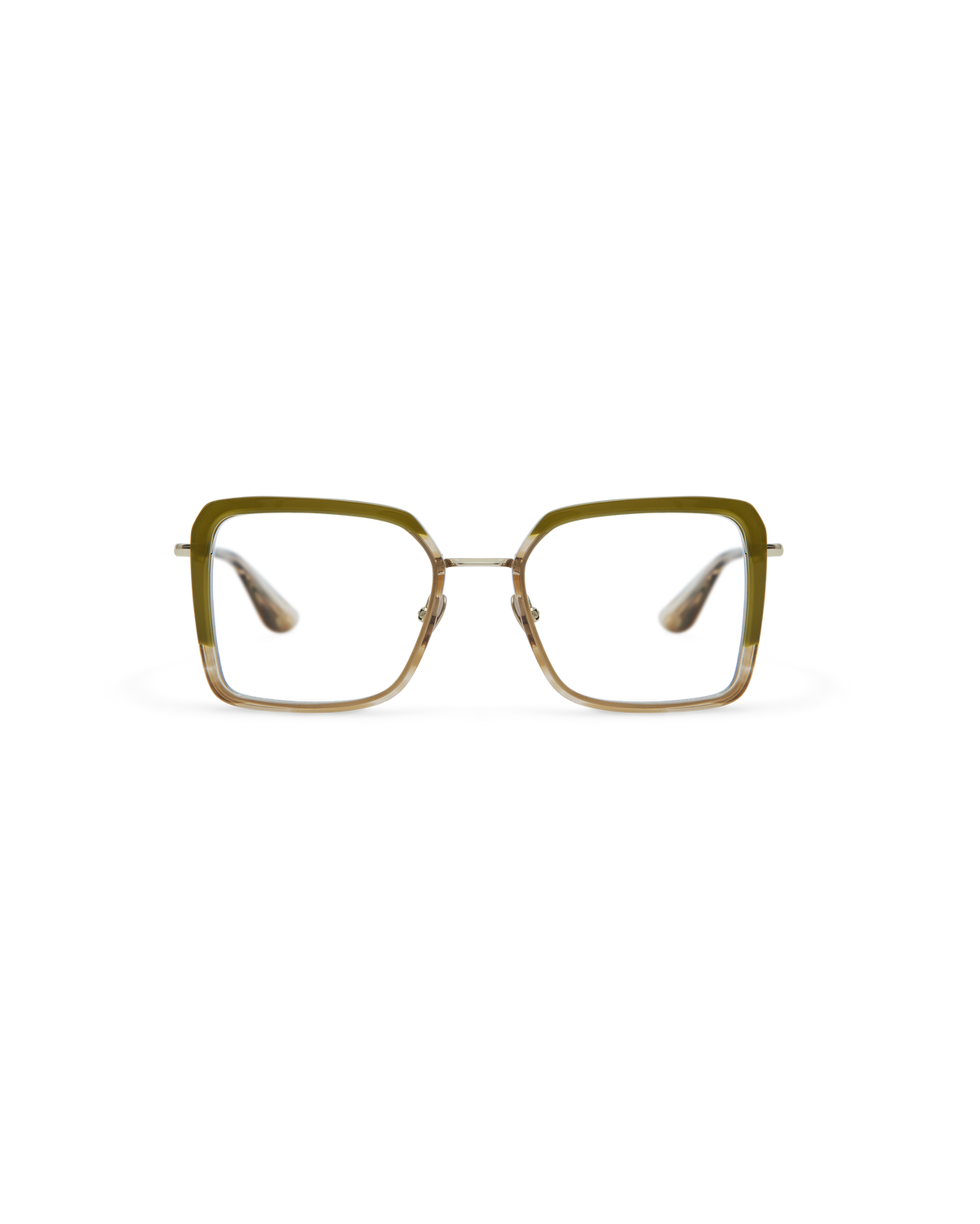 ELANA: Cat Eye Acetato-Metal Marrón optical glasses by GIGI STUDIOS 13640