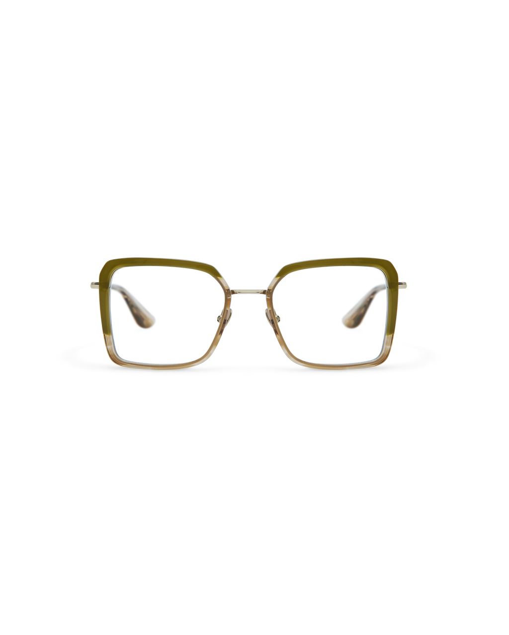 ELANA: Cat Eye Acetato-Metal Marrón optical glasses by GIGI STUDIOS 13640