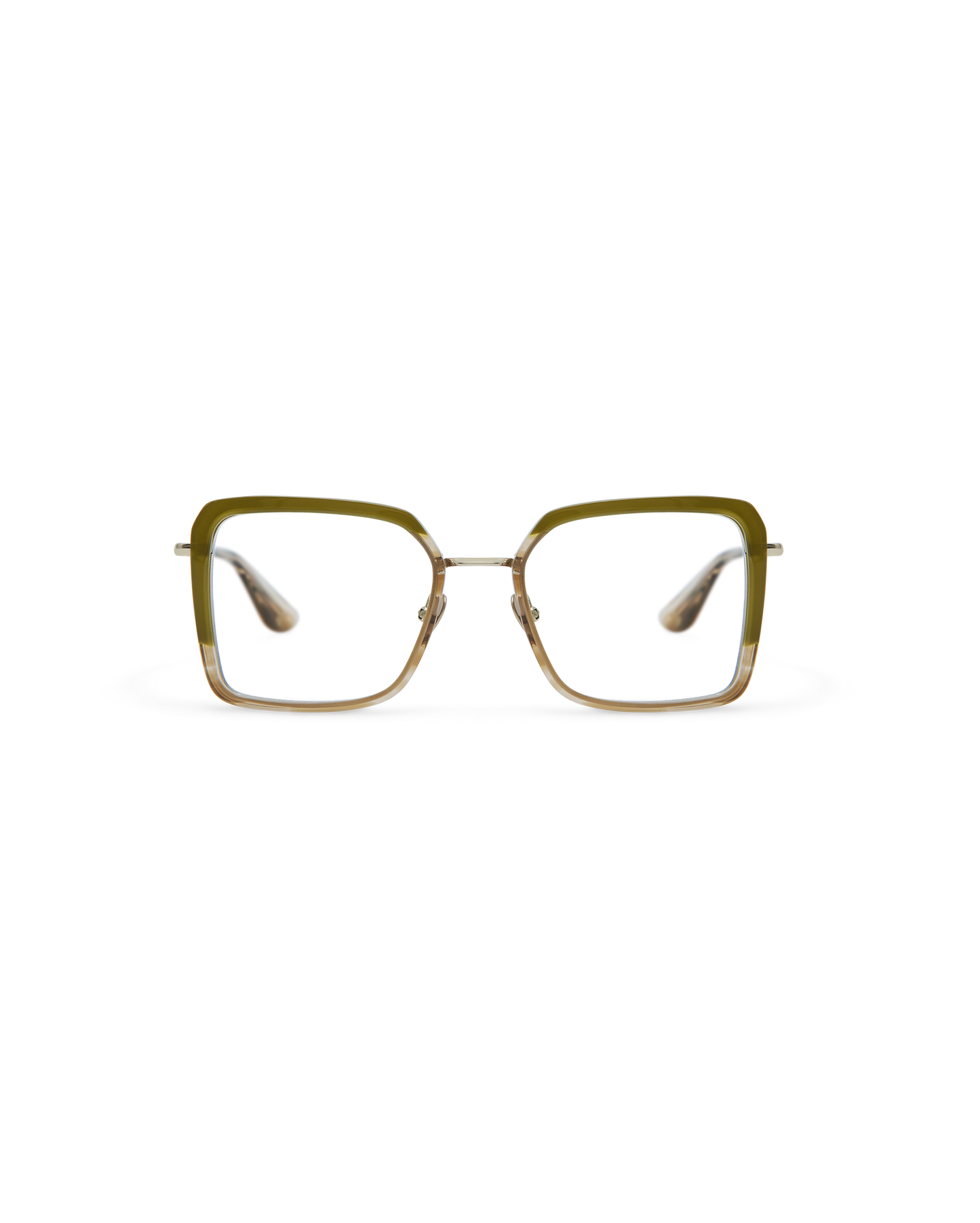 ELANA: Cat Eye Acetato-Metal Marrón optical glasses by GIGI STUDIOS 13640