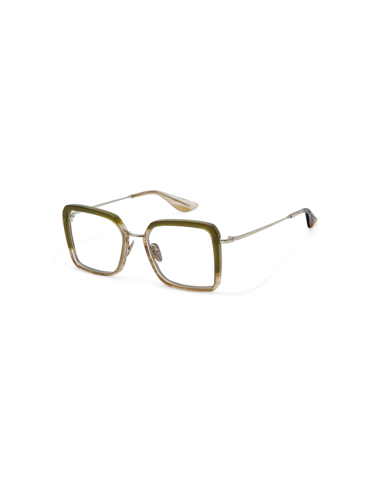 ELANA: Cat Eye Acetato-Metal Marrón optical glasses by GIGI STUDIOS 13641