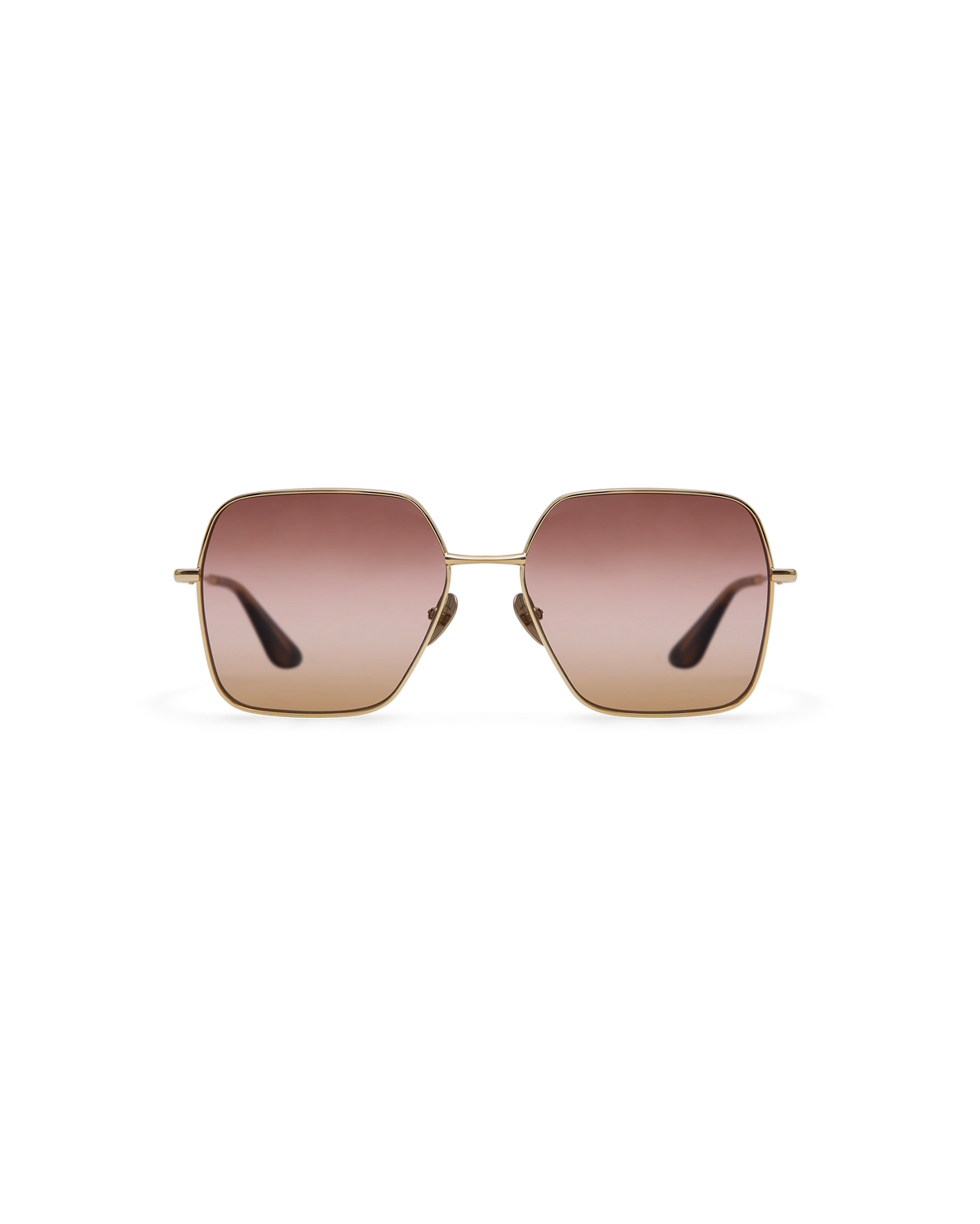 ILENA: Cuadrada Metal Doré sunglasses by GIGI STUDIOS 13646