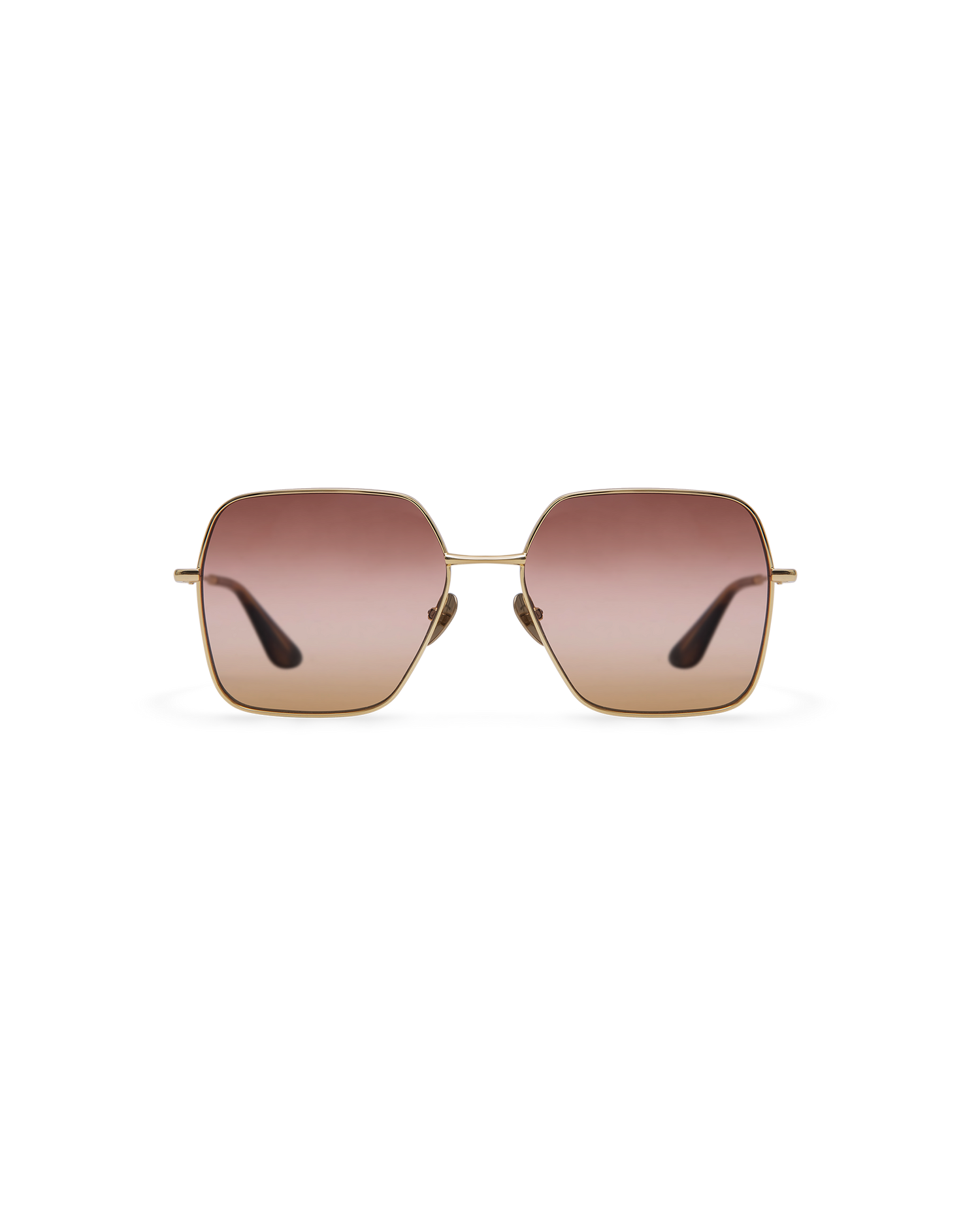 ILENA: Cuadrada Metal Doré sunglasses by GIGI STUDIOS 13646