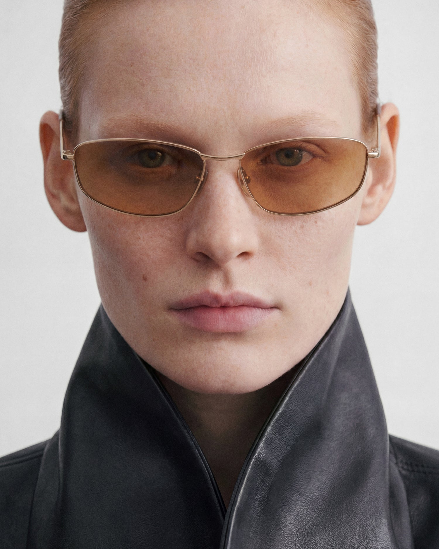 ALTHEA: Tiny Metal Doré sunglasses by GIGI STUDIOS 14275