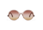 VARINA: Redondas Acetato Marrón sunglasses by GIGI STUDIOS 13663
