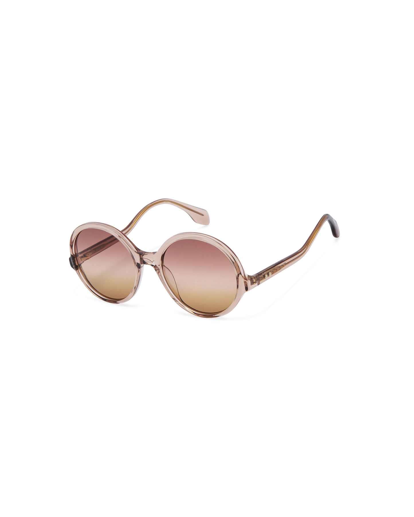 VARINA: Redondas Acetato Marrón sunglasses by GIGI STUDIOS 13664