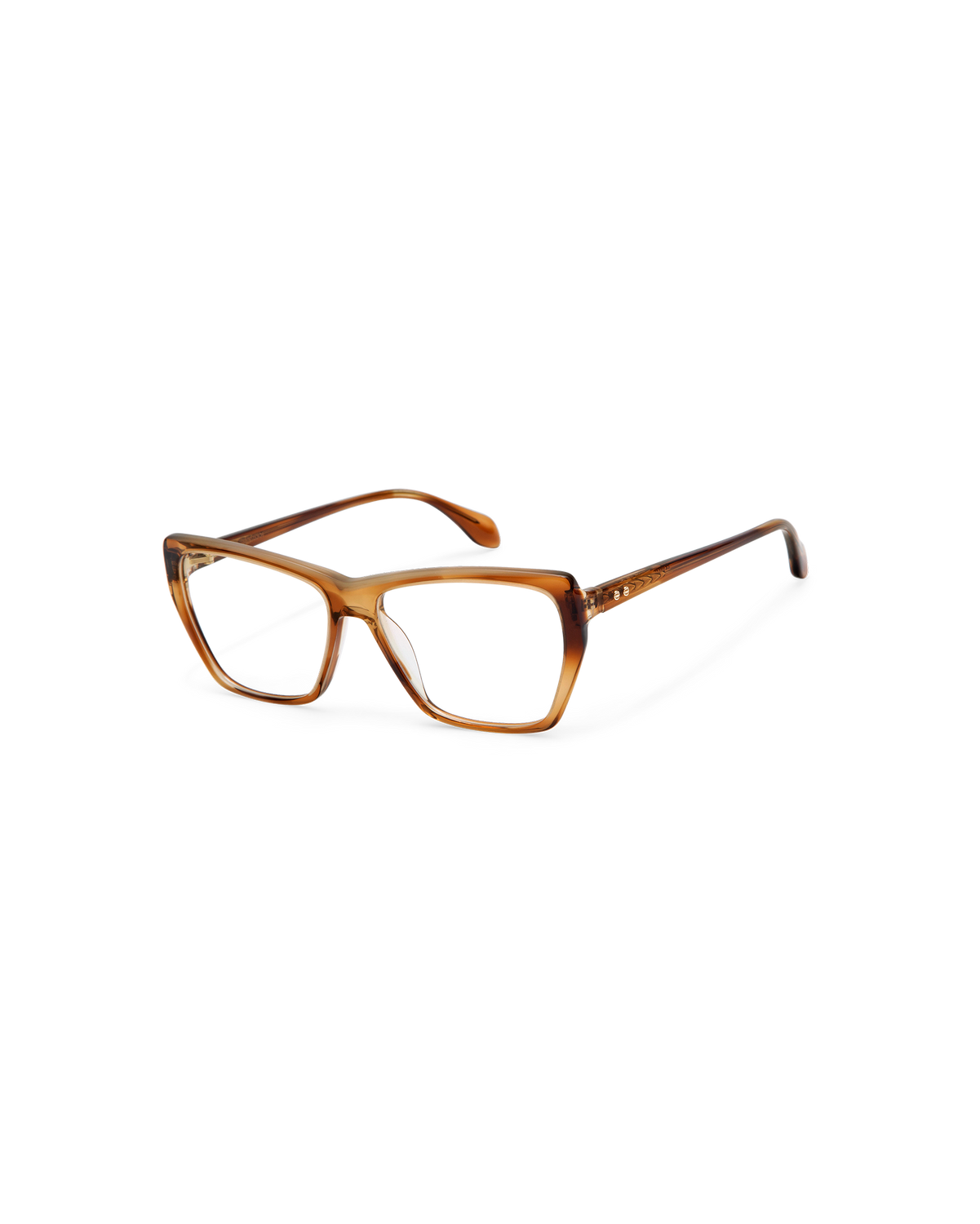 DIENA: Cat Eye Acetato Marrón optical glasses by GIGI STUDIOS 14520