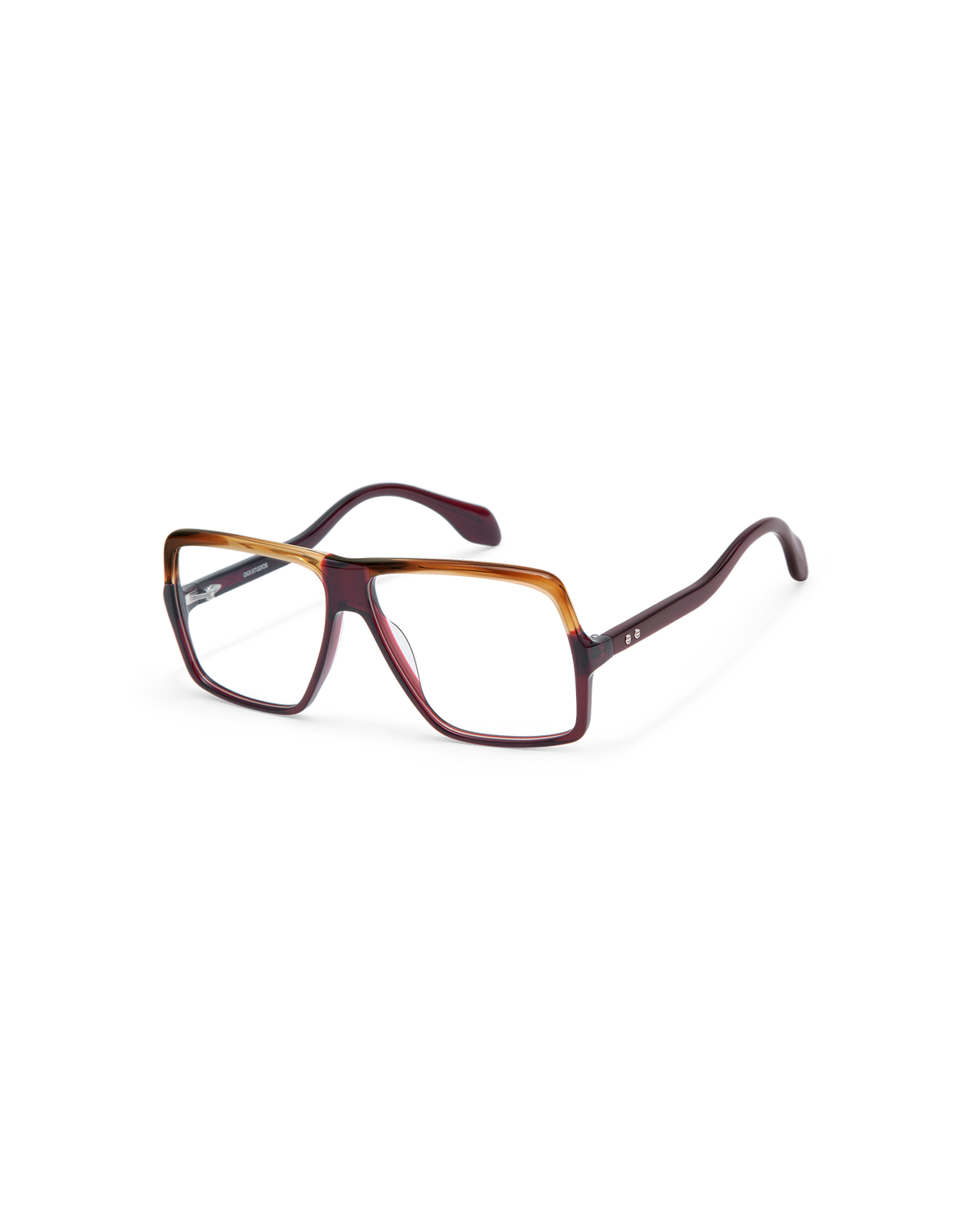JULIA: Geométricas Acetato Rojo optical glasses by GIGI STUDIOS 14523