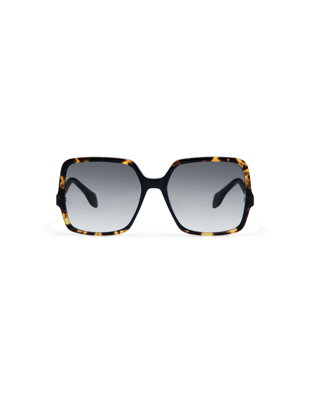 KARIS: Cuadrada Acetato Havana sunglasses by GIGI STUDIOS 14463