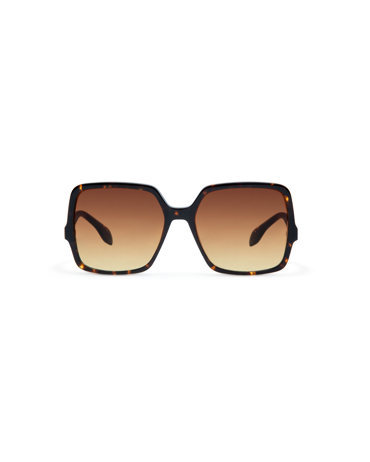 KARIS: Cuadrada Acetato Havana sunglasses by GIGI STUDIOS 14464