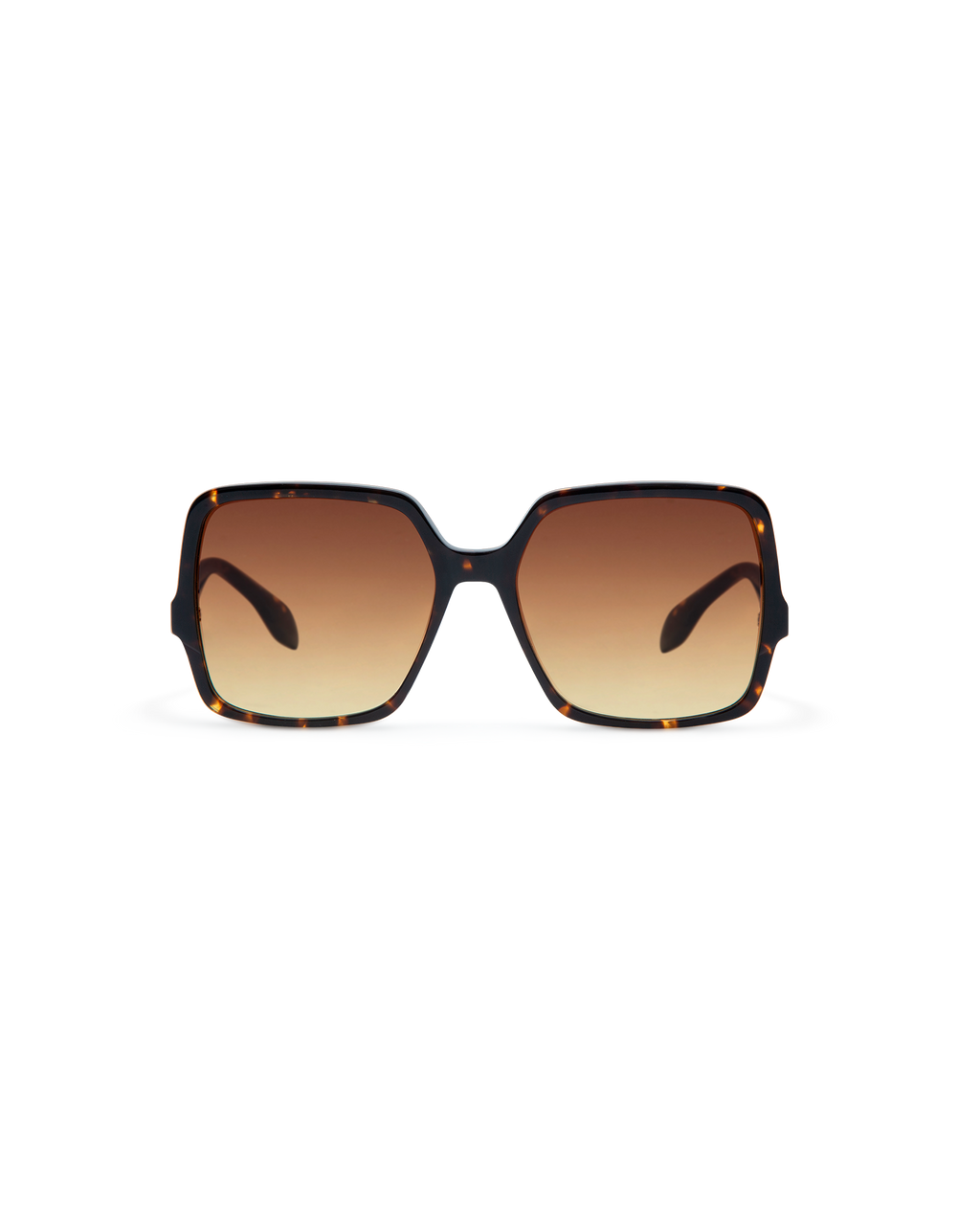 KARIS: Cuadrada Acetato Havana sunglasses by GIGI STUDIOS 14464