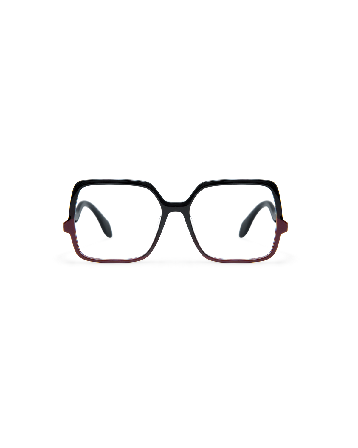 LEVONA: Cuadrada Acetato Noir optical glasses by GIGI STUDIOS 14475