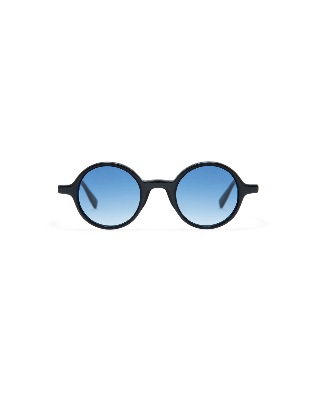 GRETA: Redondas Acetato Noir sunglasses by GIGI STUDIOS 8422