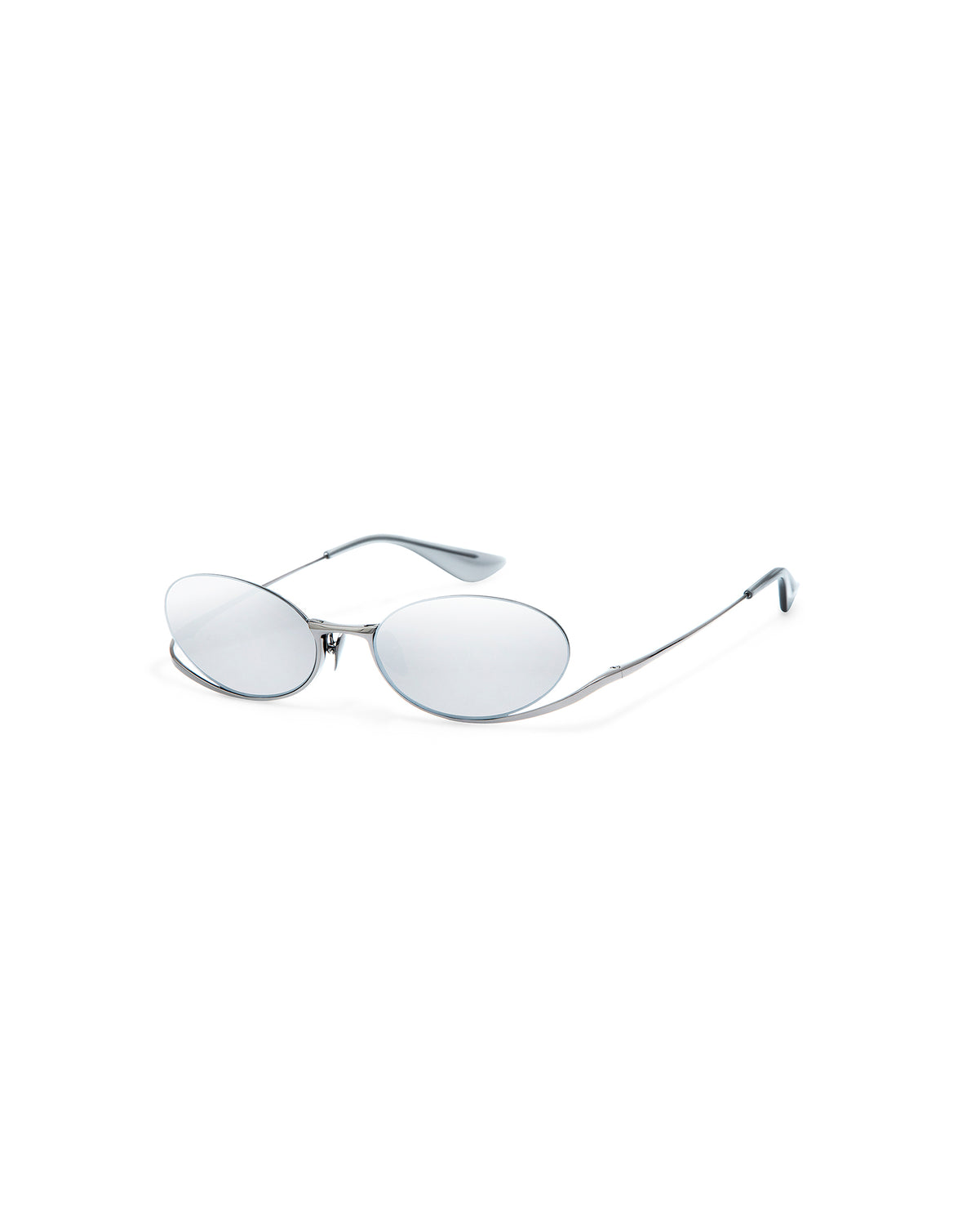 SHIMMER: Redondas Metal Dark Silver sunglasses by GIGI STUDIOS 8129