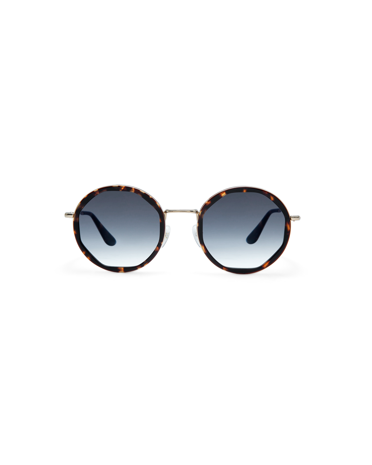ALBA: Geométricas Acetato-Metal Havana optical glasses by GIGI STUDIOS 14479