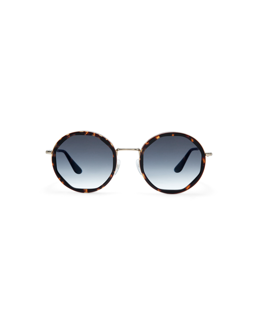 ALBA: Geométricas Acetato-Metal Havana optical glasses by GIGI STUDIOS 14479