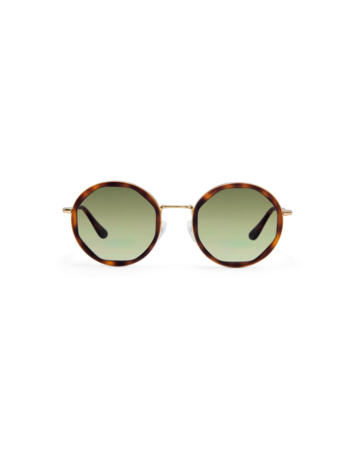 ALBA: Geométricas Acetato-Metal Havana optical glasses by GIGI STUDIOS 14480