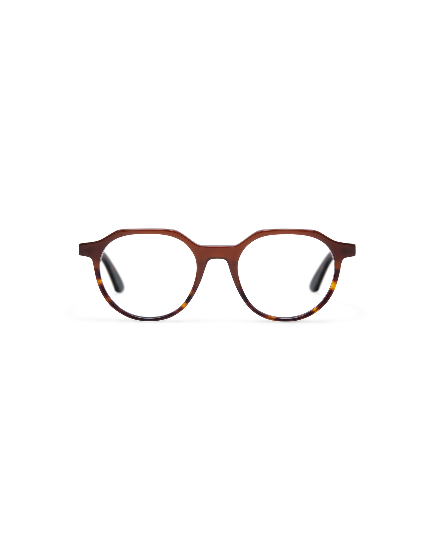 LYNCH: Redondas Acetato Marrón optical glasses by GIGI STUDIOS 13675