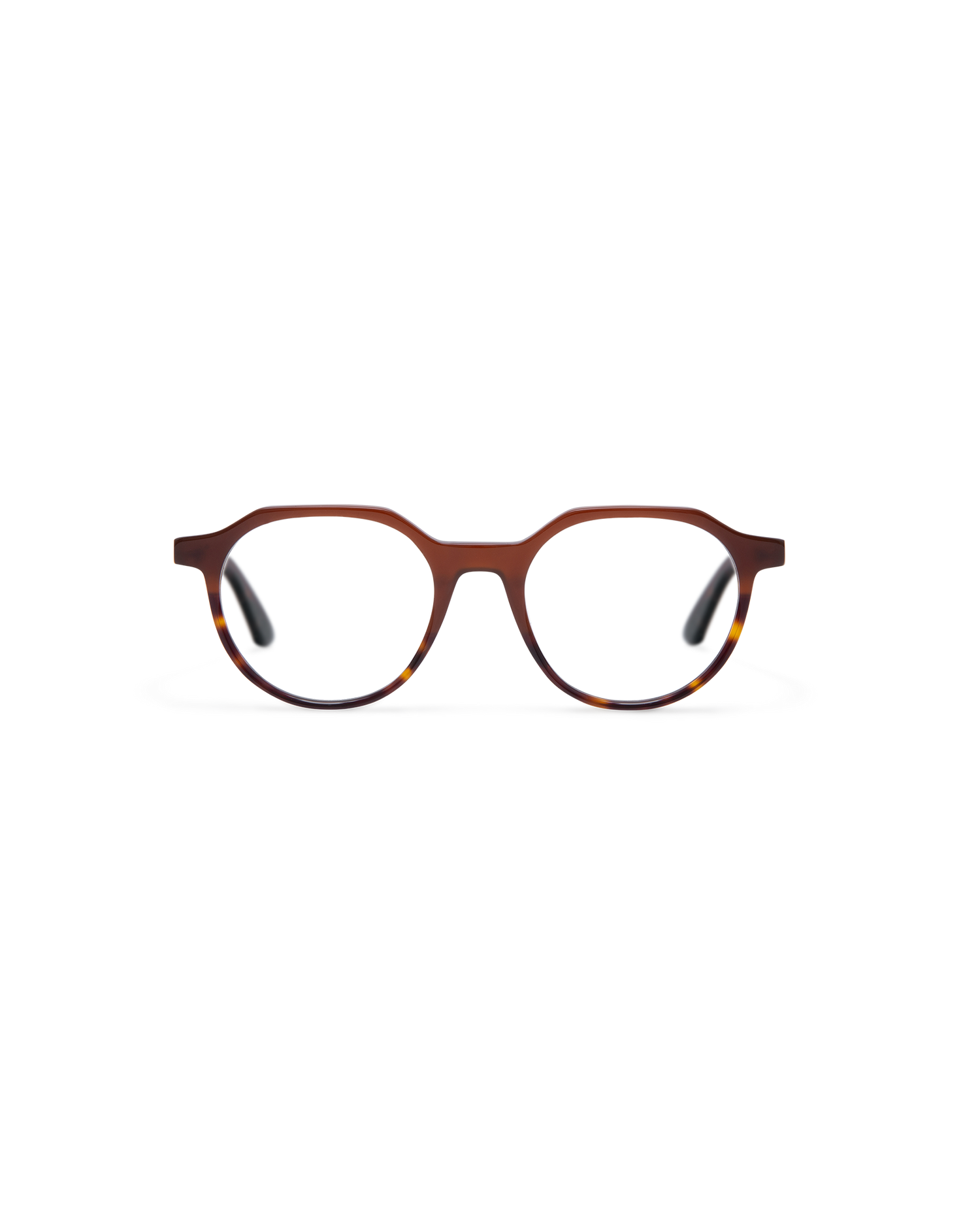 LYNCH: Redondas Acetato Marrón optical glasses by GIGI STUDIOS 13675