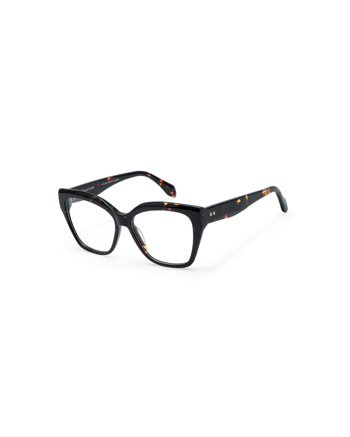 POPPY: Cat Eye Acetato Havana optical glasses by GIGI STUDIOS 14547