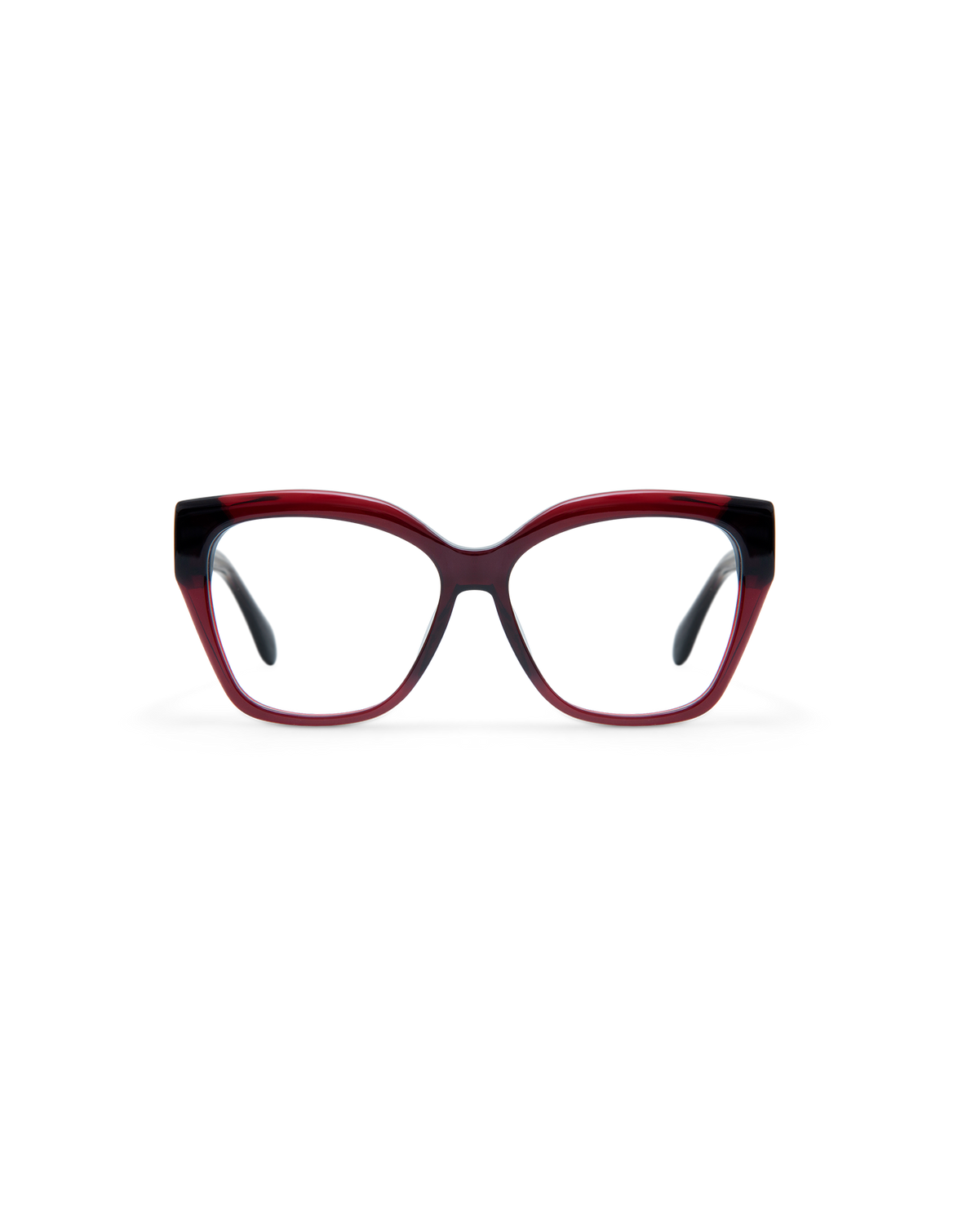 POPPY: Cat Eye Acetato Rojo optical glasses by GIGI STUDIOS 14485
