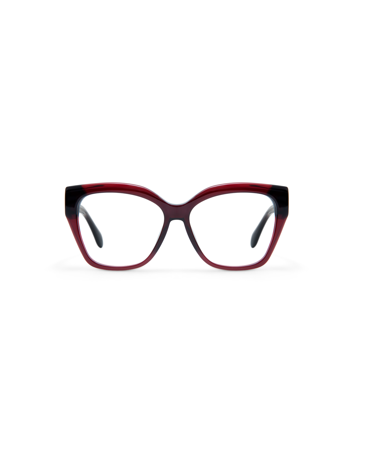 POPPY: Cat Eye Acetato Rojo optical glasses by GIGI STUDIOS 14485