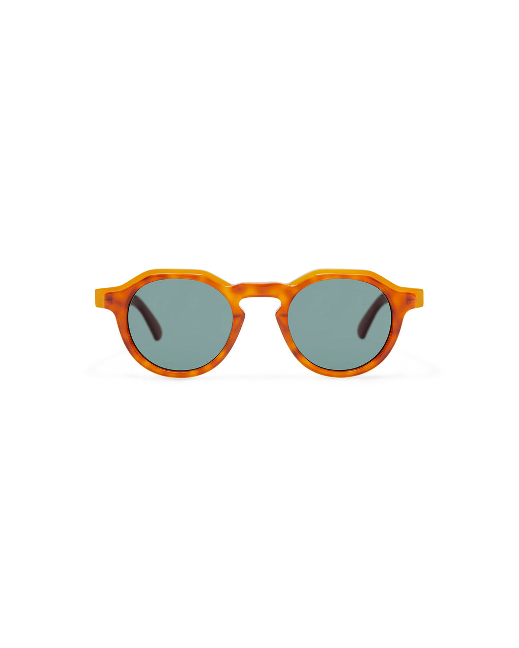 JAMES: Redondas Acetato Havana sunglasses by GIGI STUDIOS 7936