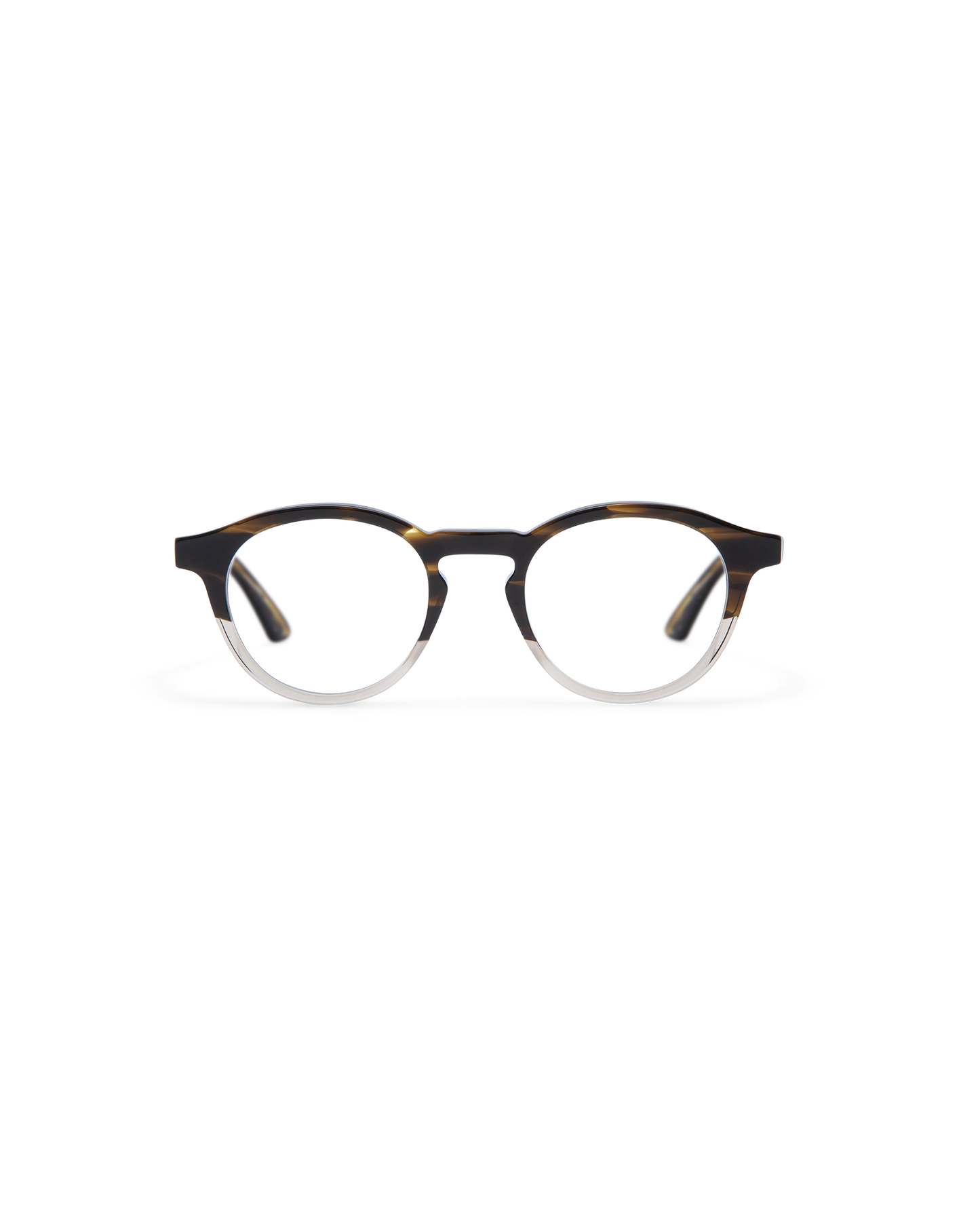 KLEE: Redondas Acetato Marrón optical glasses by GIGI STUDIOS 13689
