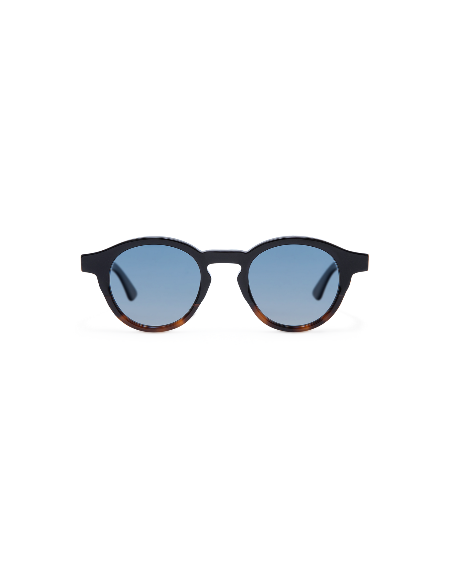 HARING: Redondas Acetato Noir sunglasses by GIGI STUDIOS 13691