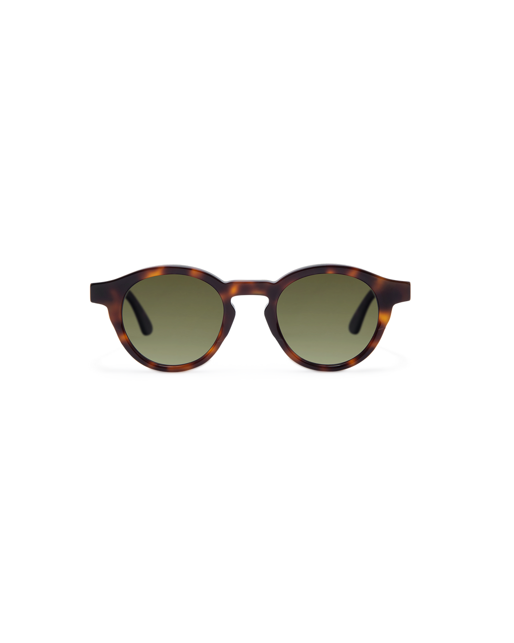 HARING: Redondas Acetato Havana sunglasses by GIGI STUDIOS 13693