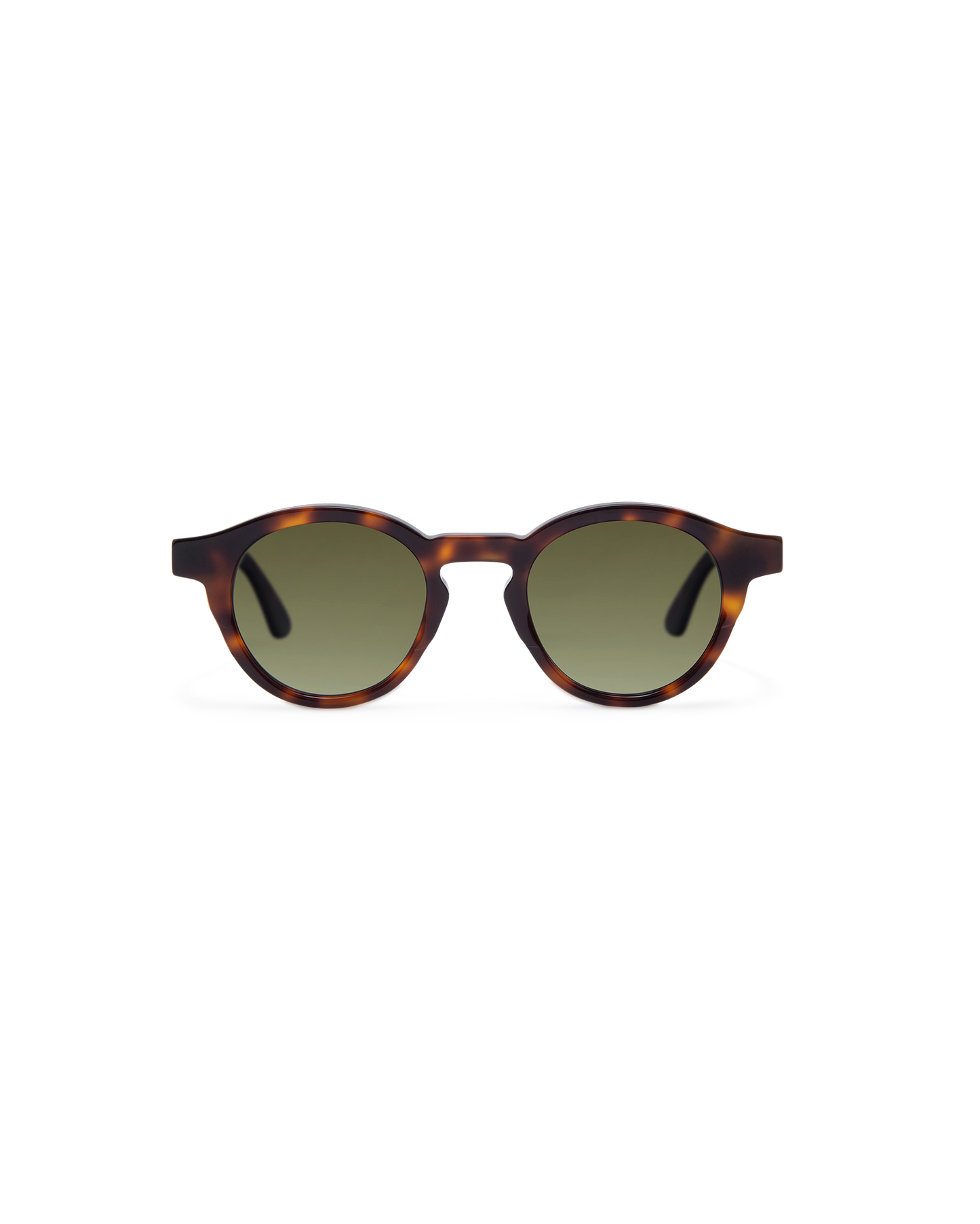 HARING: Redondas Acetato Havana sunglasses by GIGI STUDIOS 13693