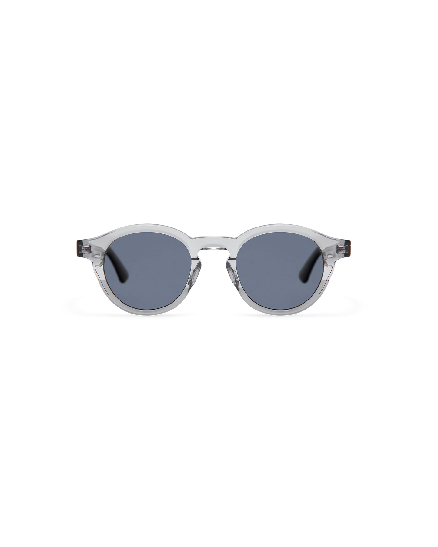HARING: Redondas Acetato Grigio sunglasses by GIGI STUDIOS 13695