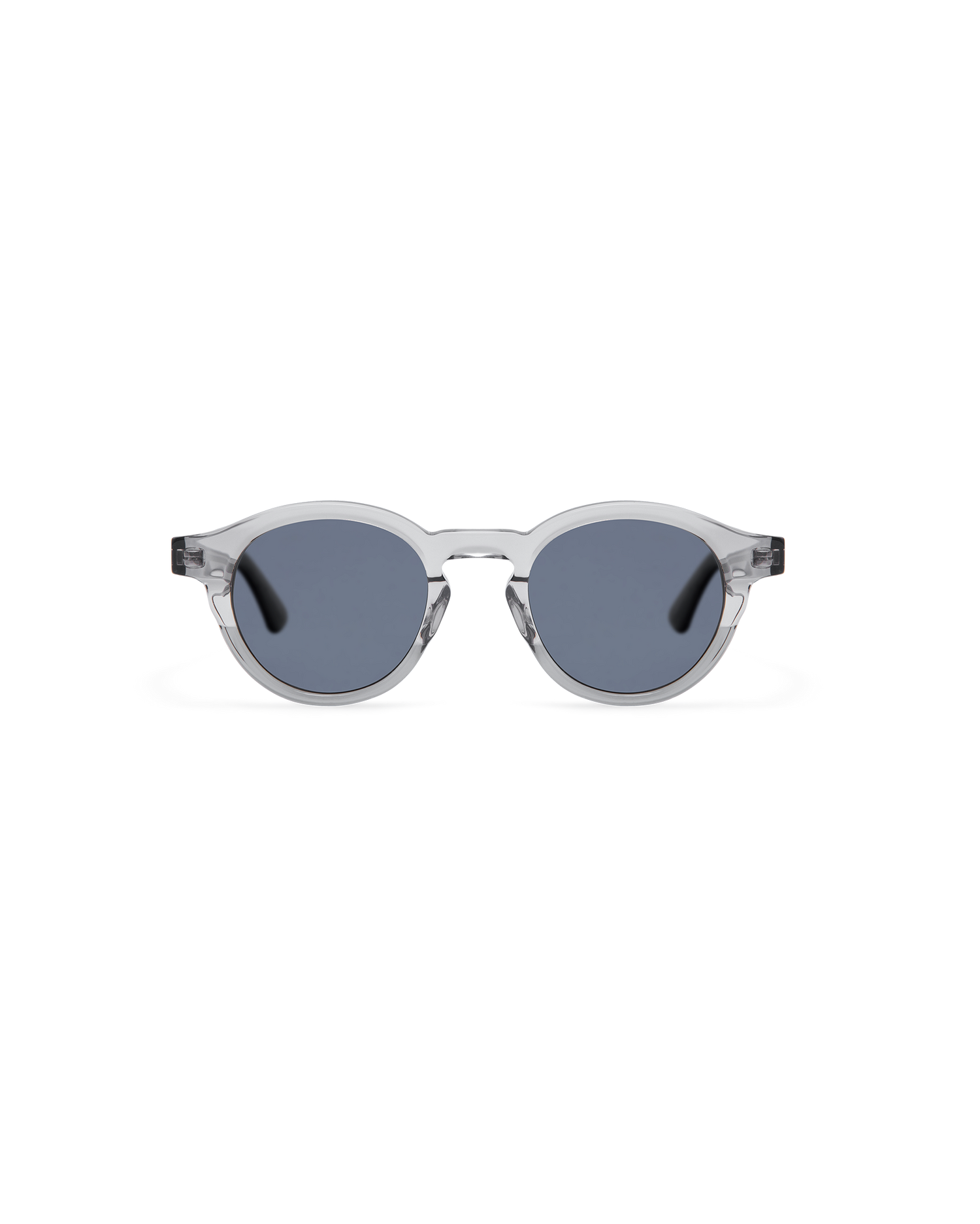 HARING: Redondas Acetato Grigio sunglasses by GIGI STUDIOS 13695