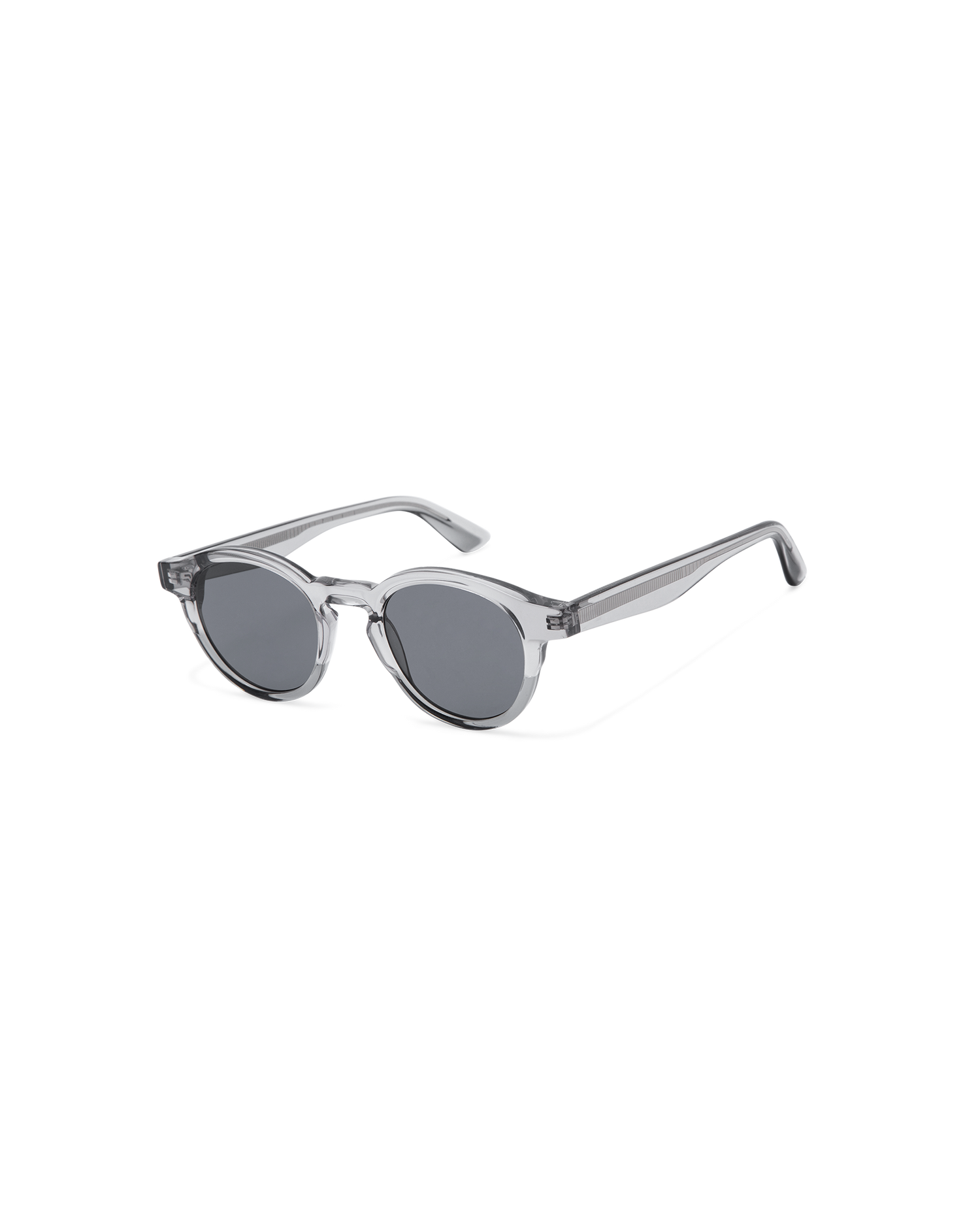 HARING: Redondas Acetato Grigio sunglasses by GIGI STUDIOS 13696