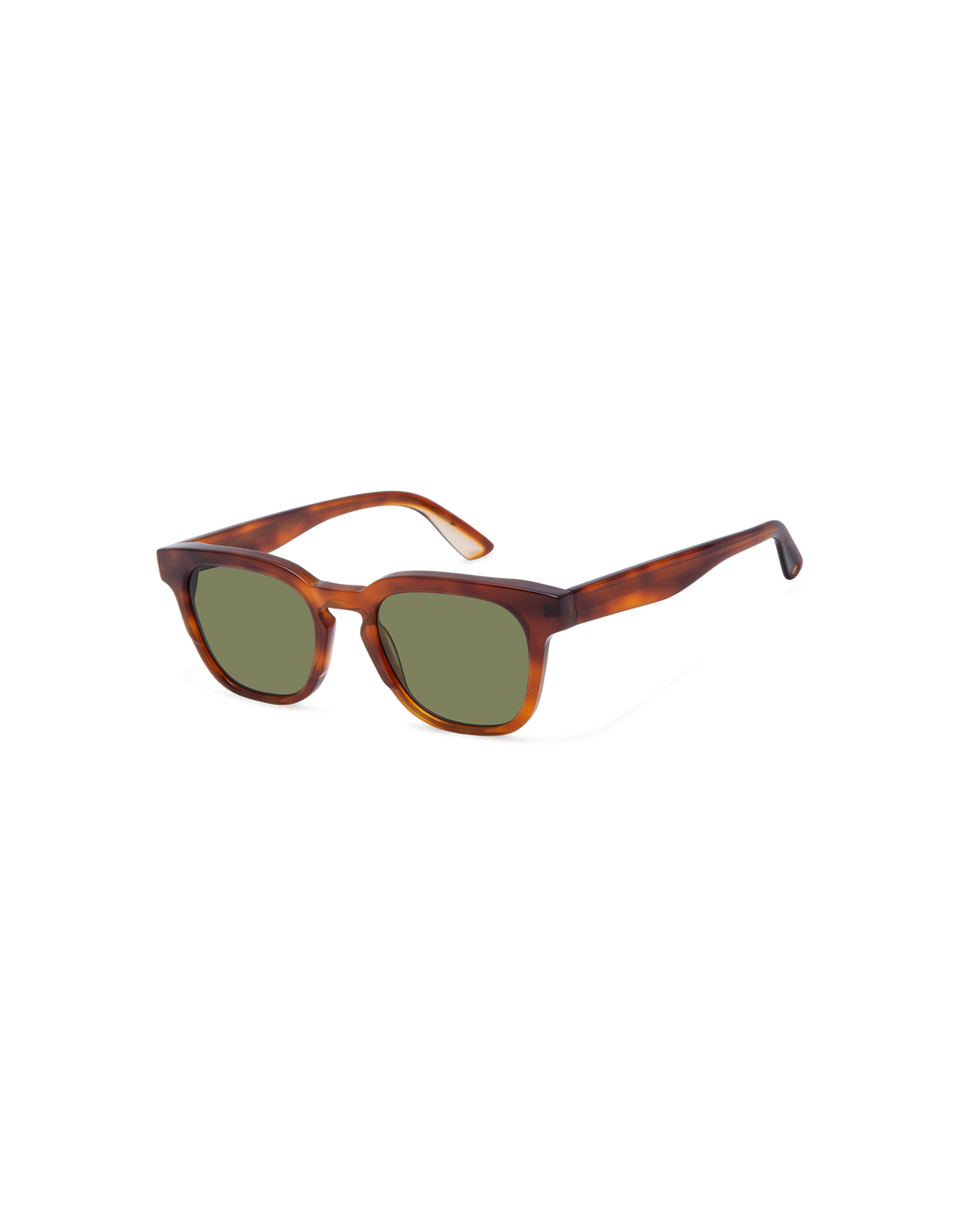 ANSEL: Cuadrada Acetato Havana sunglasses by GIGI STUDIOS 14308