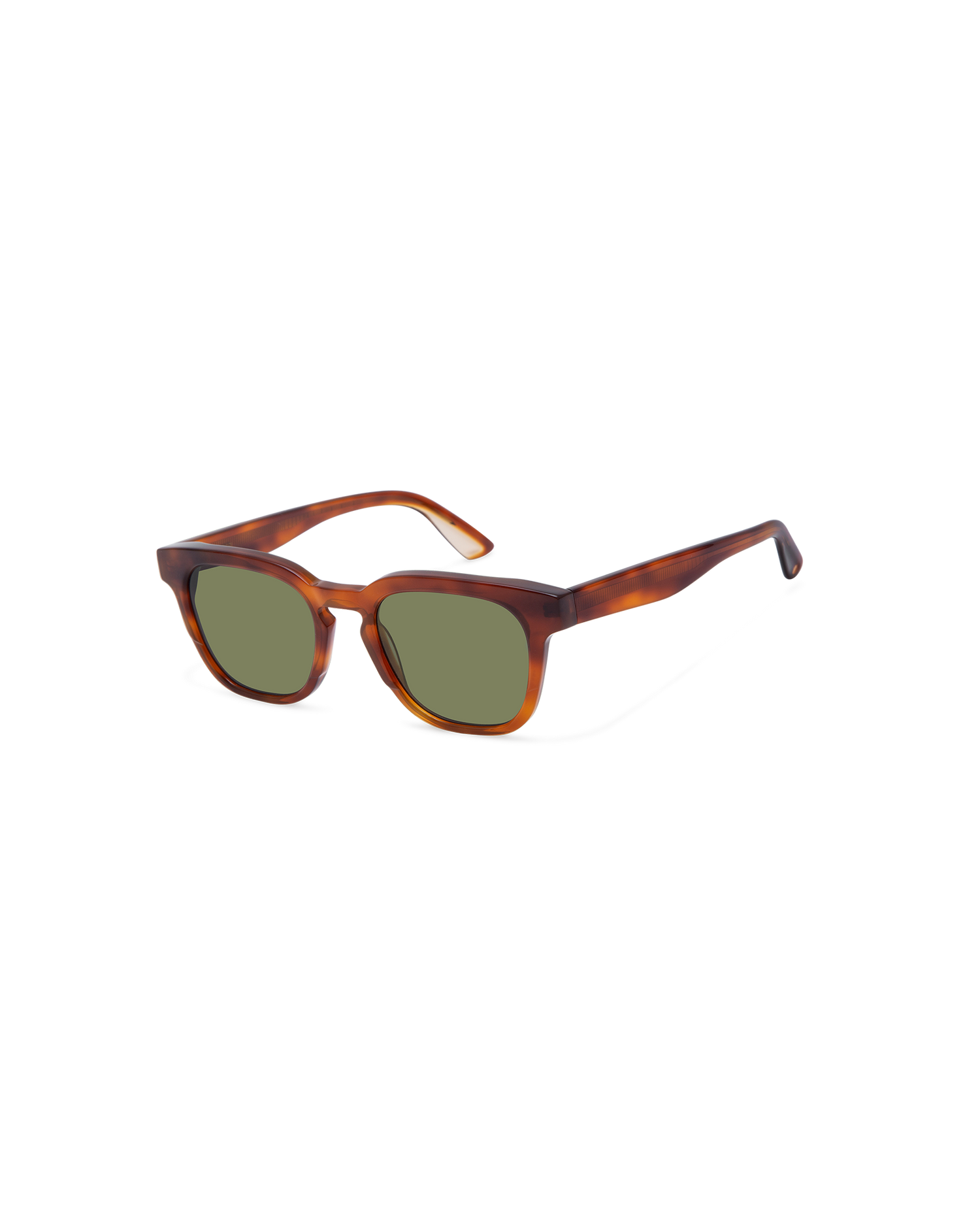 ANSEL: Cuadrada Acetato Havana sunglasses by GIGI STUDIOS 14308