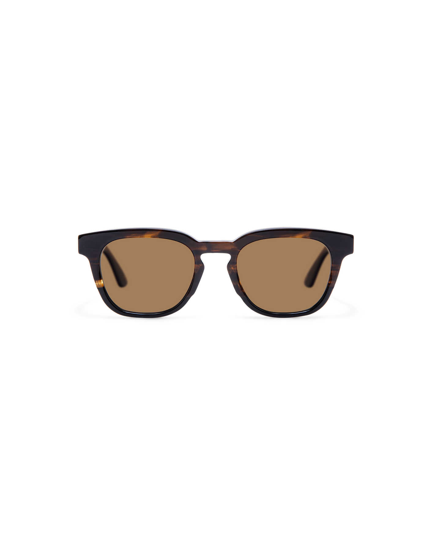 ANSEL: Cuadrada Acetato Marrón sunglasses by GIGI STUDIOS 14309