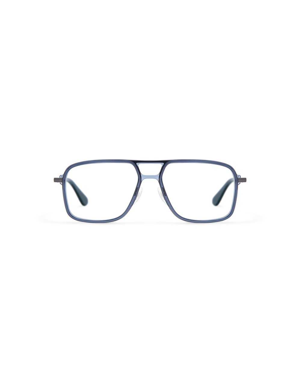 JARETT: Aviador Acetato-Metal Azul optical glasses by GIGI STUDIOS 13711
