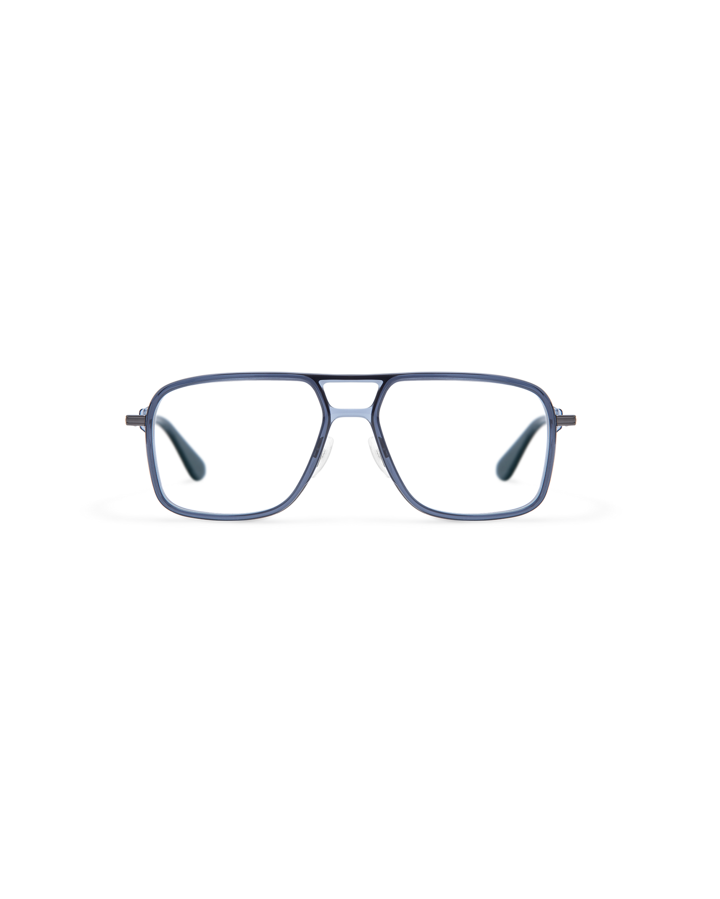 JARETT: Aviador Acetato-Metal Azul optical glasses by GIGI STUDIOS 13711