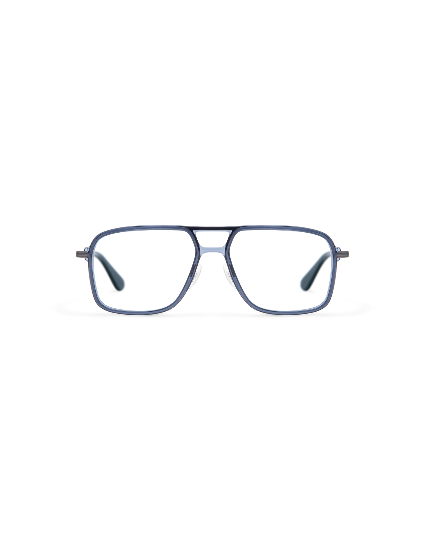 JARETT: Aviador Acetato-Metal Azul optical glasses by GIGI STUDIOS 13711