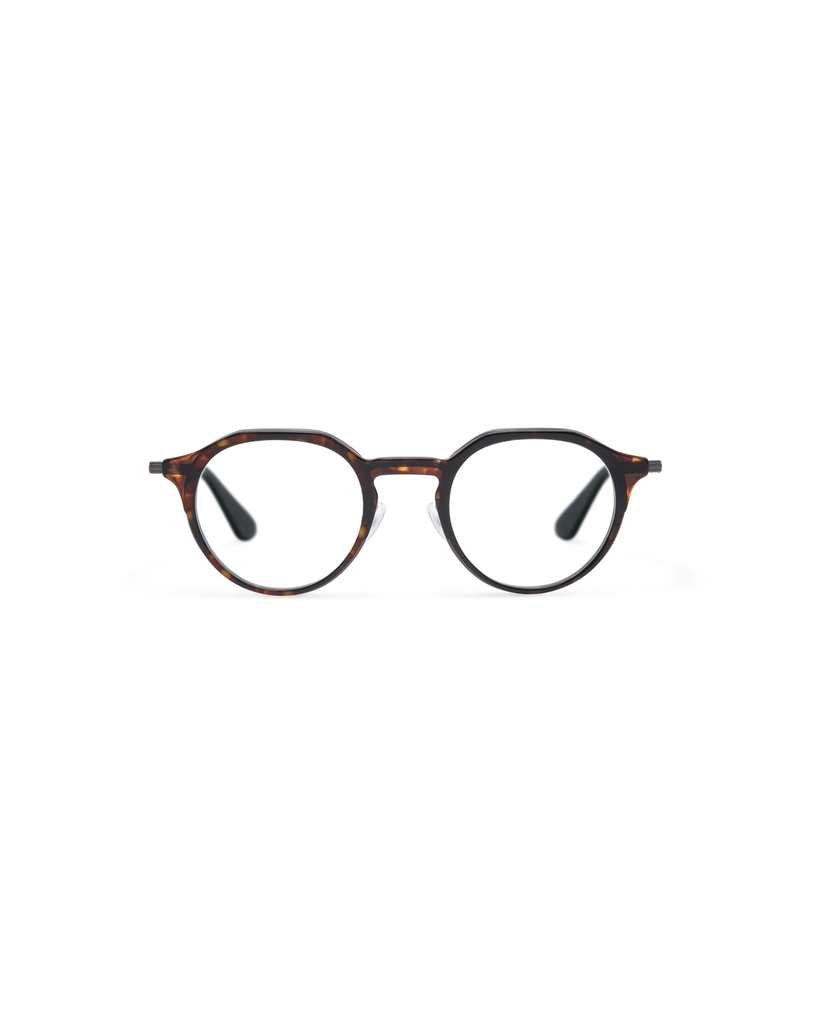 RILKE: Redondas Acetato-Metal Havana optical glasses by GIGI STUDIOS 13715