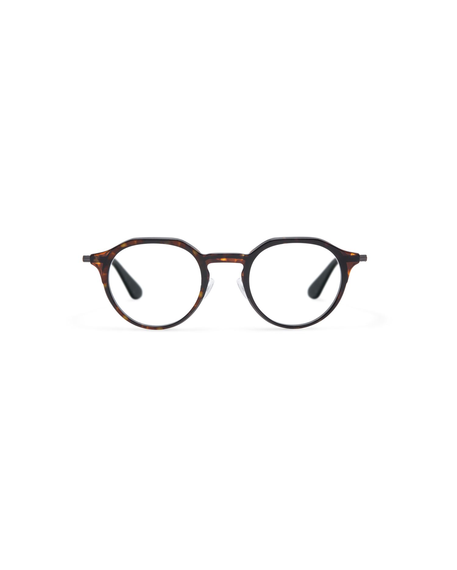 RILKE: Redondas Acetato-Metal Havana optical glasses by GIGI STUDIOS 13715