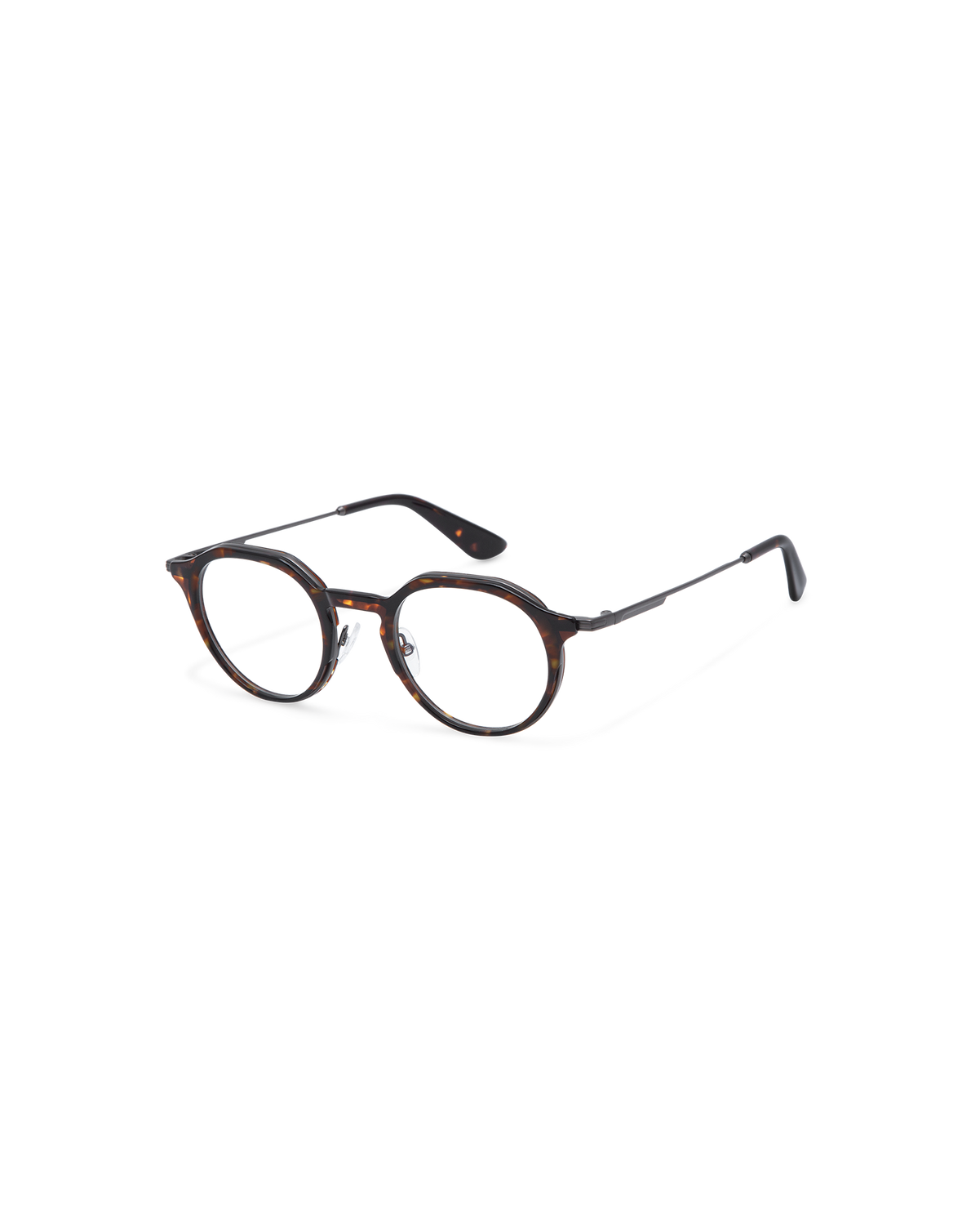 RILKE: Redondas Acetato-Metal Havana optical glasses by GIGI STUDIOS 13716