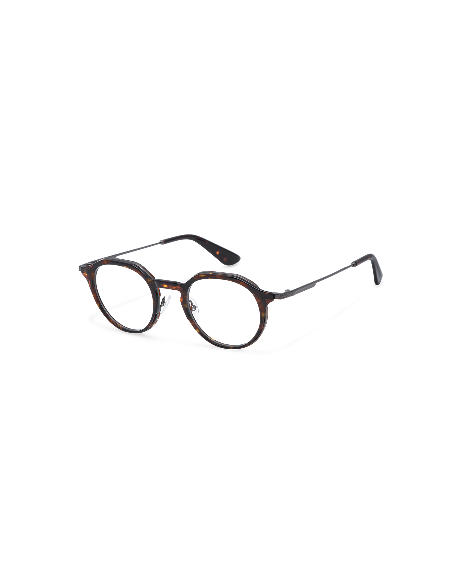 RILKE: Redondas Acetato-Metal Havana optical glasses by GIGI STUDIOS 13716