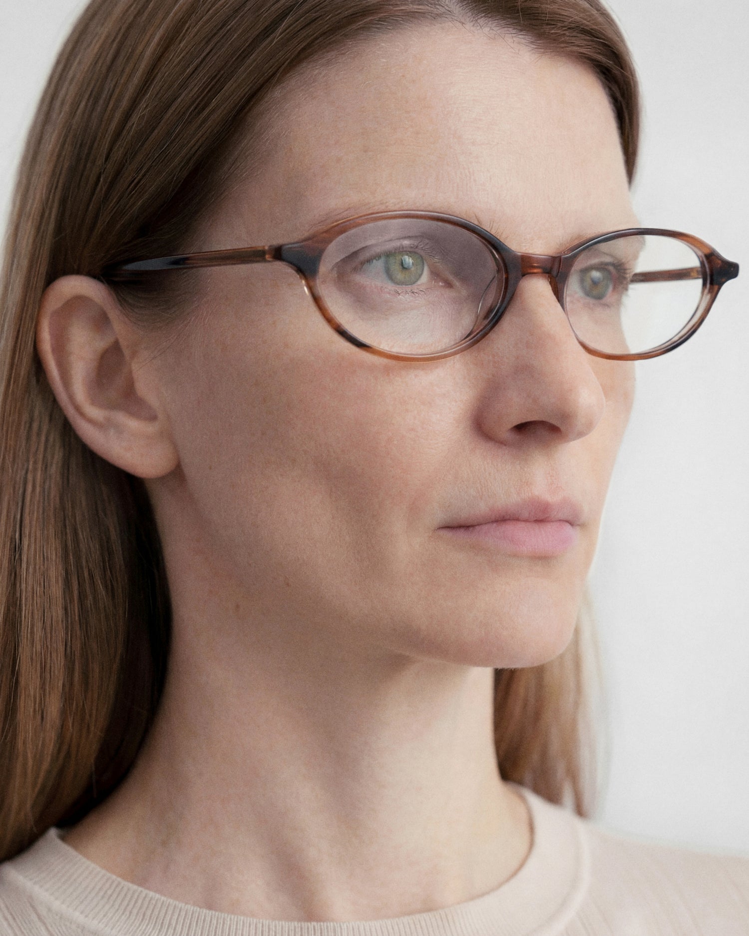 OLES: Ovaladas Acetato Havana optical glasses by GIGI STUDIOS 14247