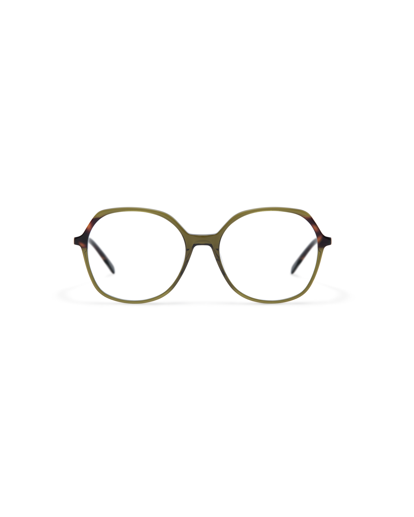 ZIRE: Redondas Acetato Verde optical glasses by GIGI STUDIOS 13733