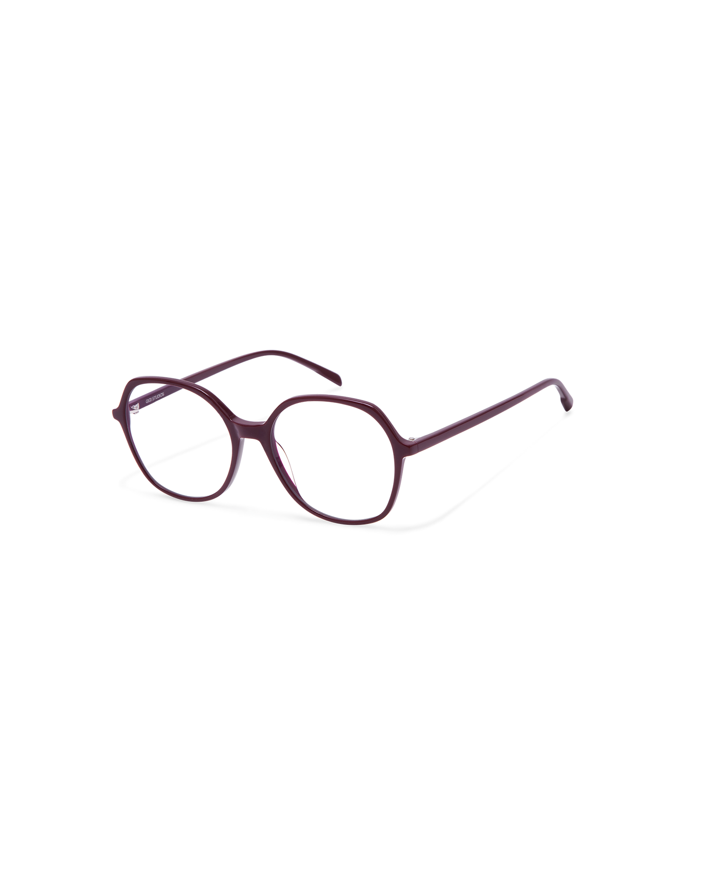 ZIRE: Redondas Acetato Rojo optical glasses by GIGI STUDIOS 13736